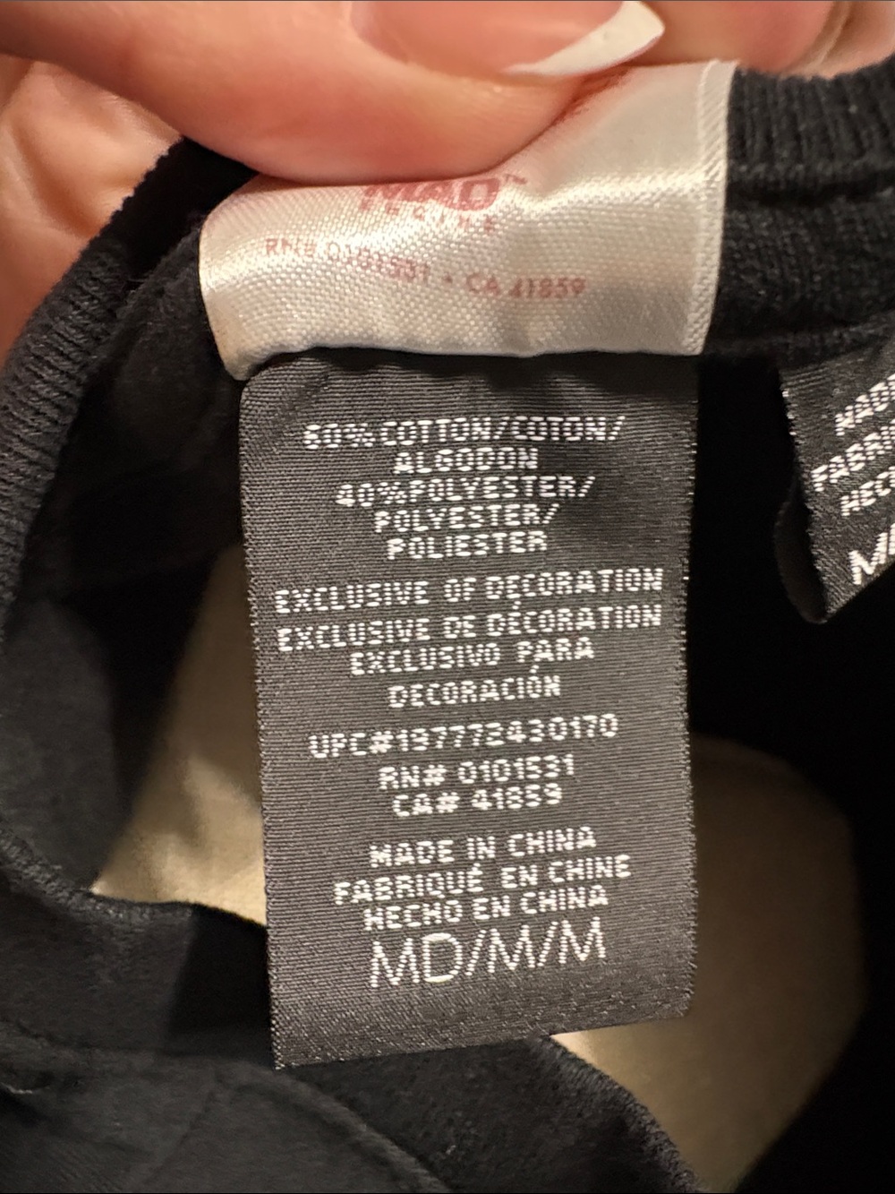 Dolly Embroidered Sweatshirt M - Picture 6 of 7